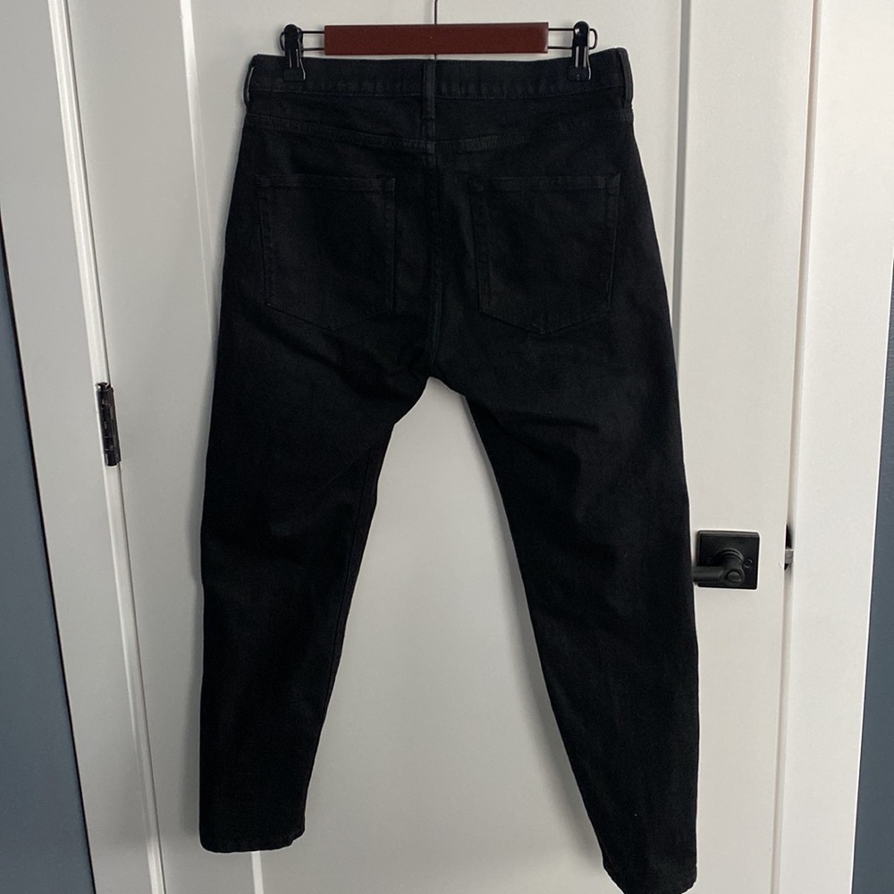 Everlane Black Straight Ankle Jeans EUC - Picture 6 of 10